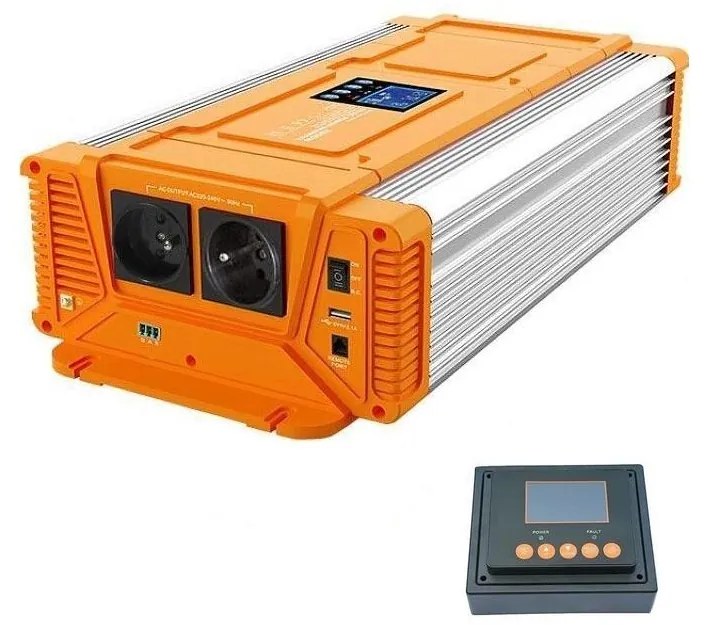 Трансформатор 3000W/24V/230V + свързано дистанционно