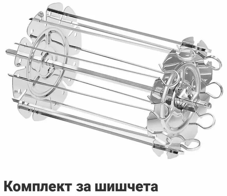 Мултифункционална фурна с горещ въздух ZEPHYR ZP 1980 AO PRO С ПОДАРЪК СПРЕЙ ЗА ОЛИО, 1500W, 12 литра, 8 приставки, 10 функции, Черен