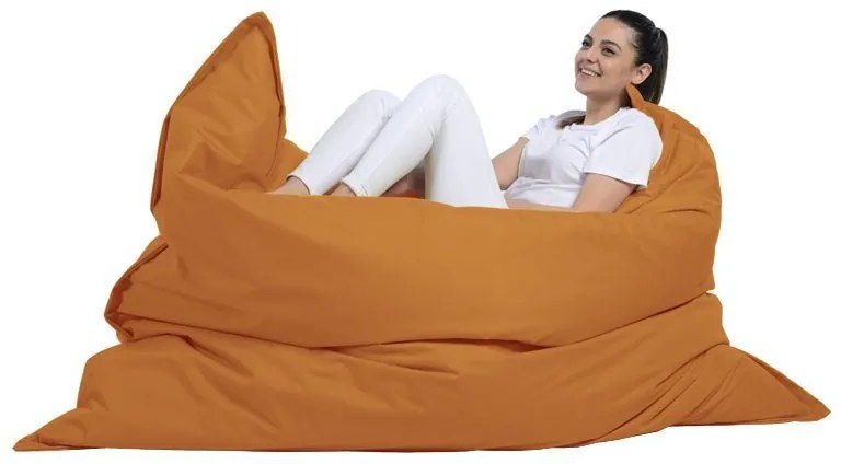 Градински пуф Giant Cushion 140x180, цвят Оранжев