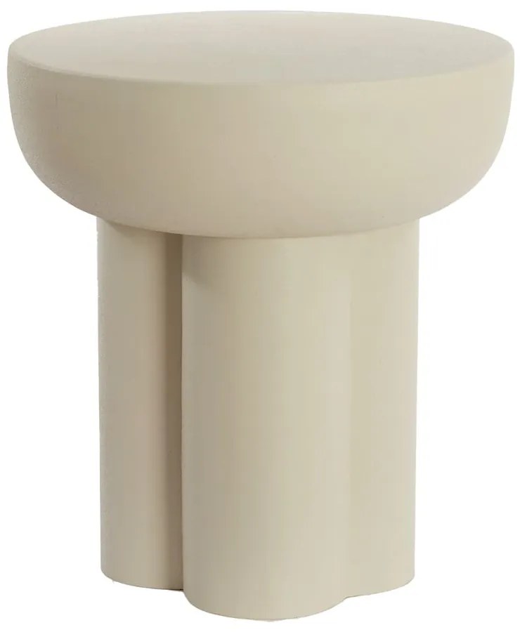 Метална кръгла странична масичка ø 46 cm Mikola – Light &amp; Living