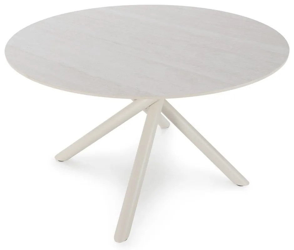 Кръгла трапезна маса с керамичен плот ø 119,5 cm Talia – Marckeric