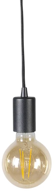 Смарт висяща лампа черна вкл. WiFi G95 - Facil