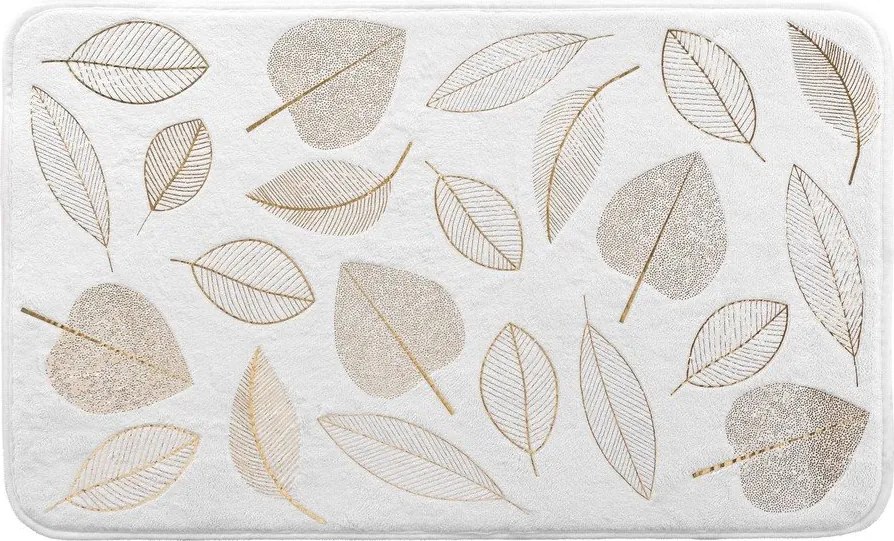 Бял текстилен килим за баня 45x75 cm Joya – douceur d'intérieur