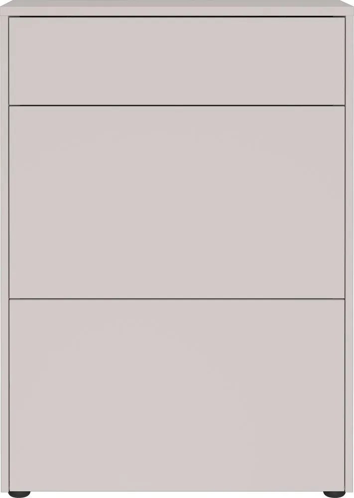 Кремаво матово шкафче 70x99x34 cm Binetto – Germania