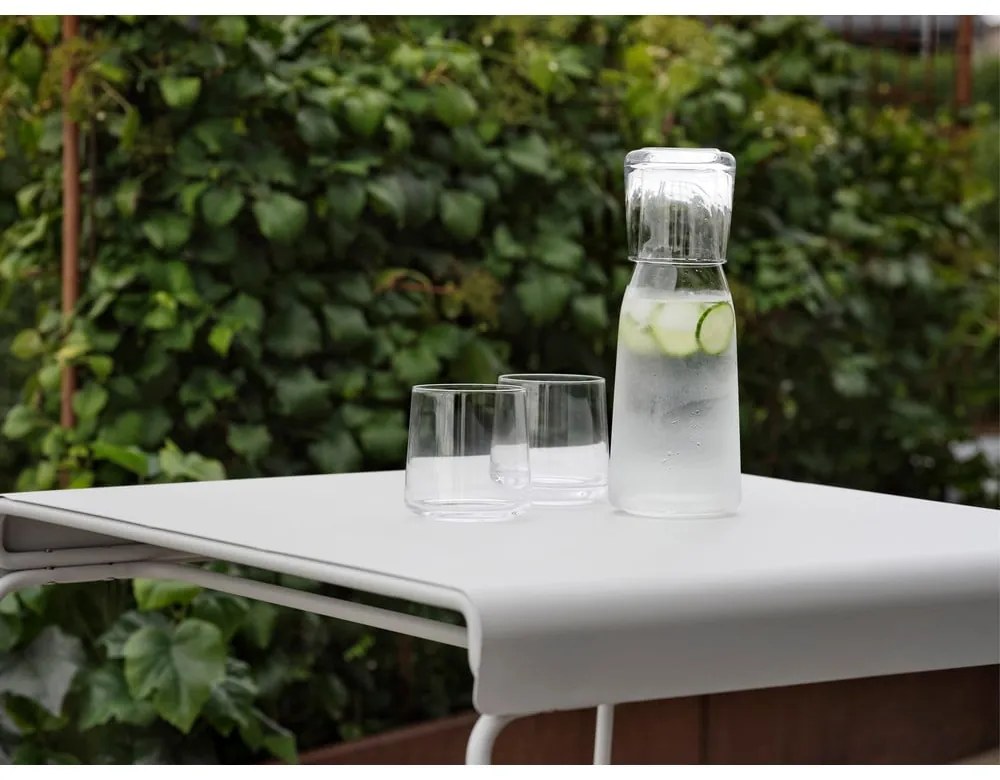 Бяла метална трапезна маса 58x75 cm A-Café – Zone