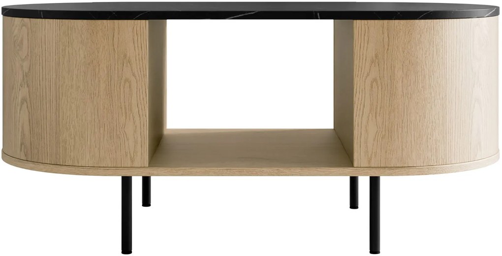 Холна маса Lygrint-черен мрамор - черно