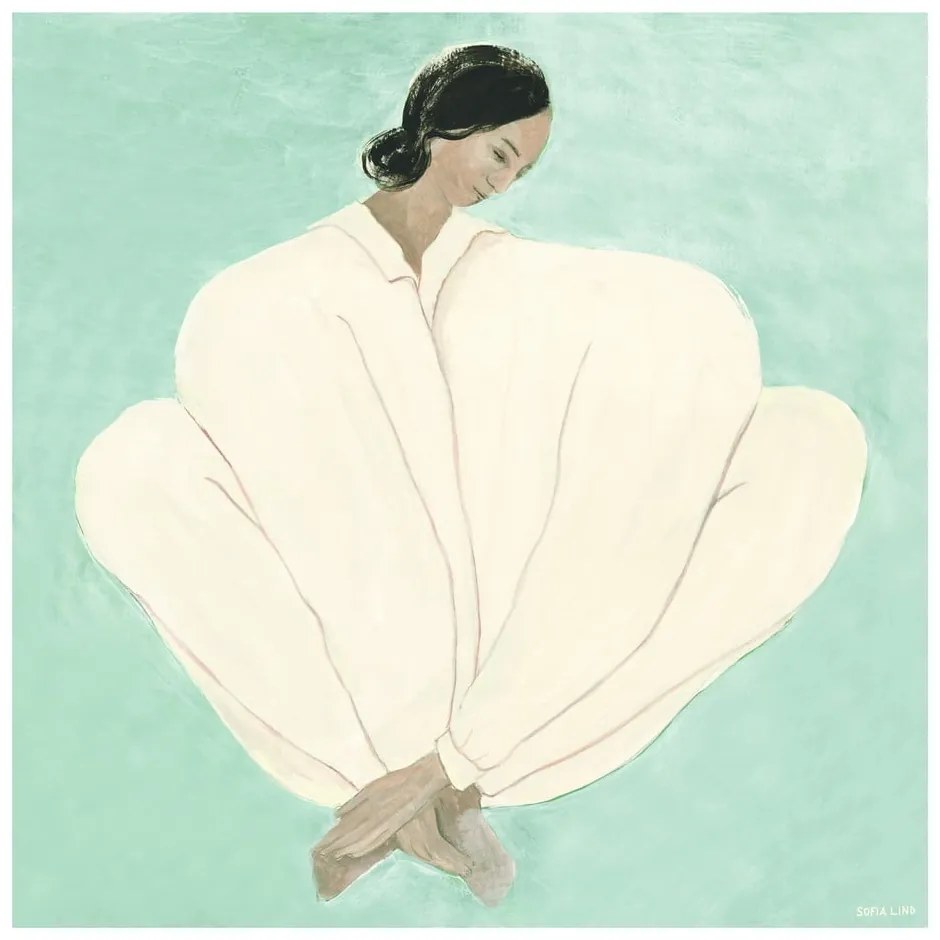 Постер 70x70 cm Meet Me At Jaurés – Sofia Lind – The Poster Club