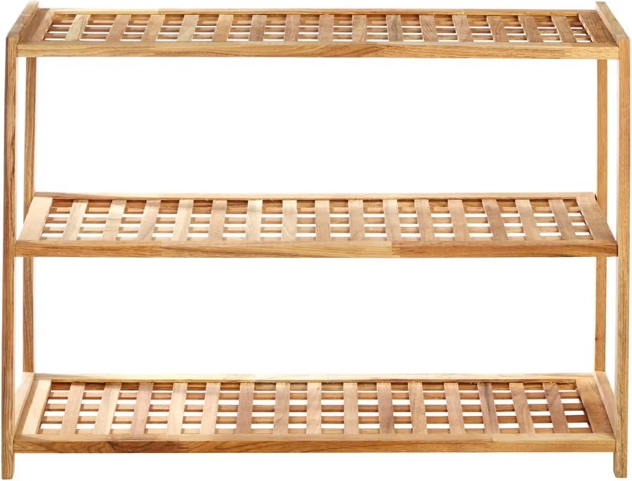 Стойка за обувки от масивен орех в естествен цвят – Premier Housewares