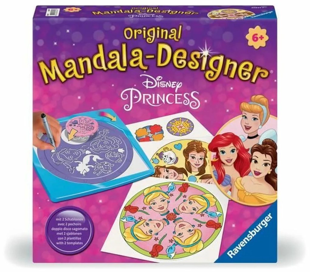 Paper Craft games Ravensburger Mandala Midi Disney Princesses