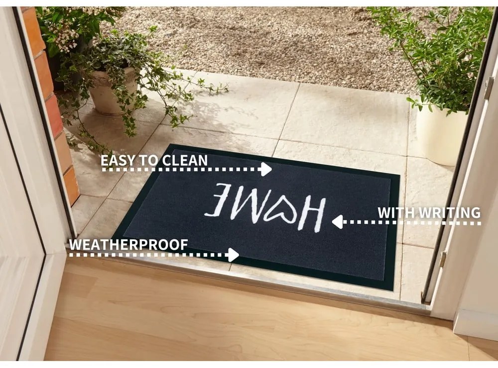 Черна изтривалка , 45 x 75 cm Maison - Ragami