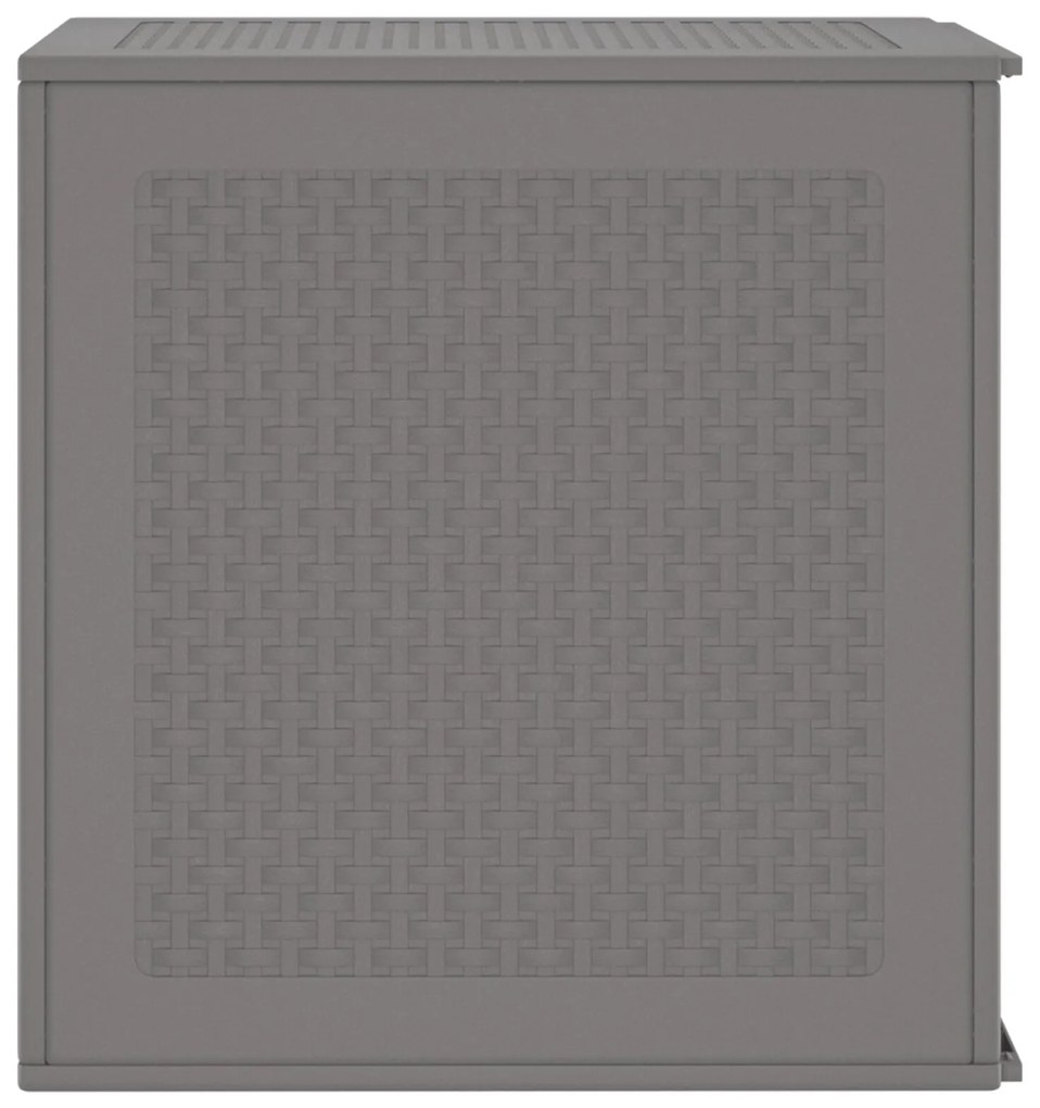 Sonata H Кутия за съхранение в градината Светлосиво 55x53x57 см