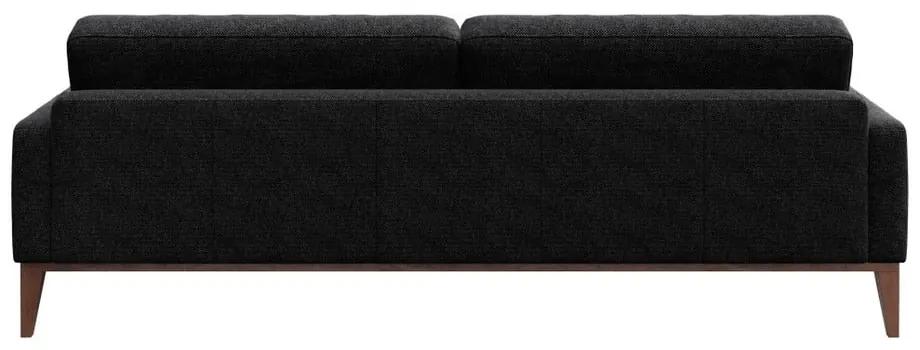Антрацитно сив диван с тапицерия, 210 cm Musso - MESONICA