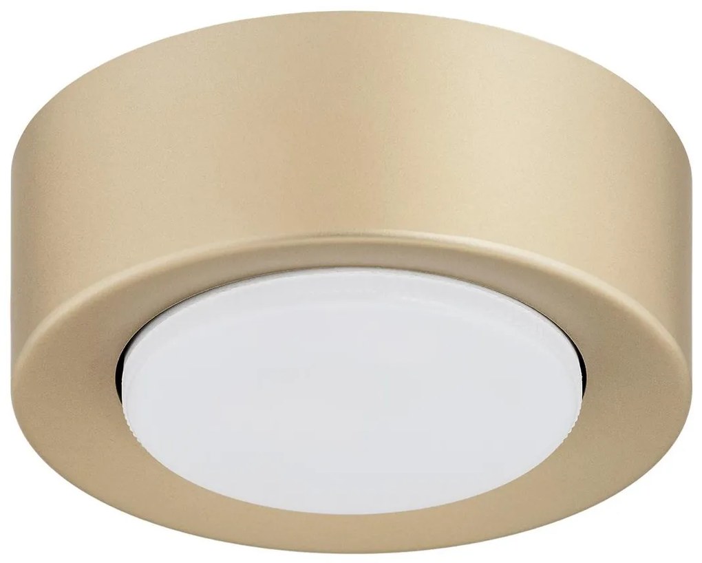 Argon 8903 - Плафон ELORA 1xGX53/7W/230V, диаметър 11 см, златист
