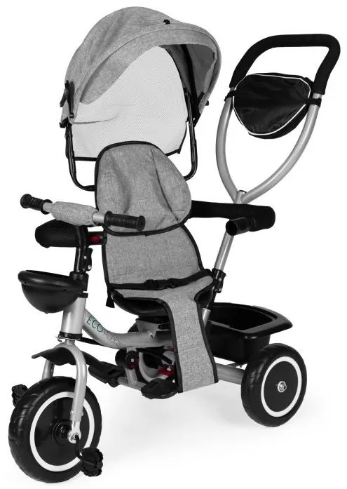 Детска триколка 2 в 1 Бежово