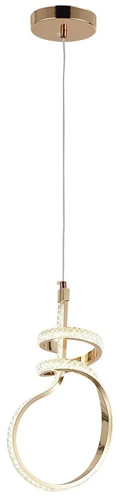 Лампа LED G071-CP GOLD