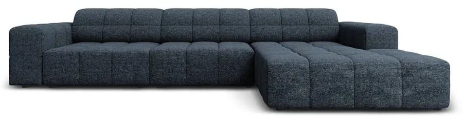 Син ъглов диван (десен ъгъл) Chicago - Cosmopolitan Design