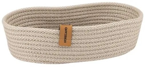 Horecano - Плетен панер овал 25x15xh6см лате (HC-24708) (YUV.107-L)