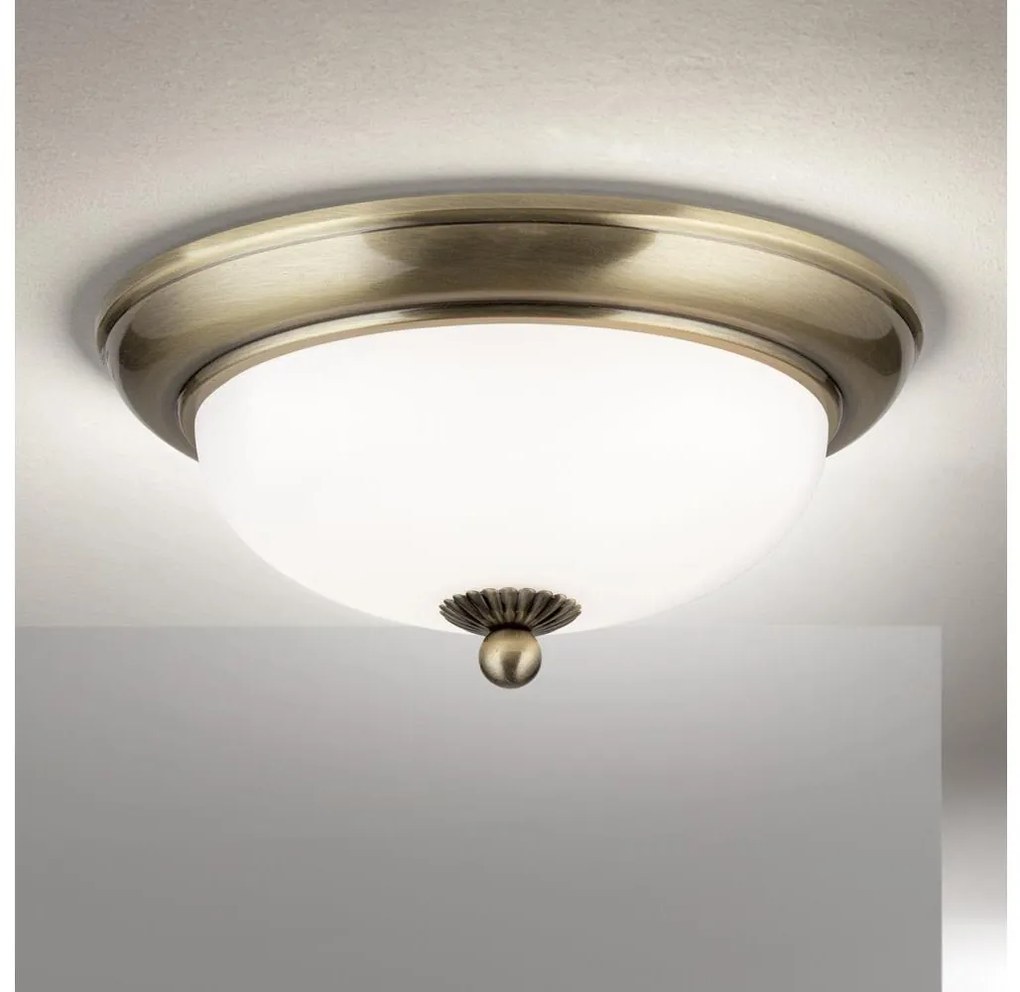 Orion - Плафон EMPIRA 2xE14/40W/230V Ø 26,5 см бронзов