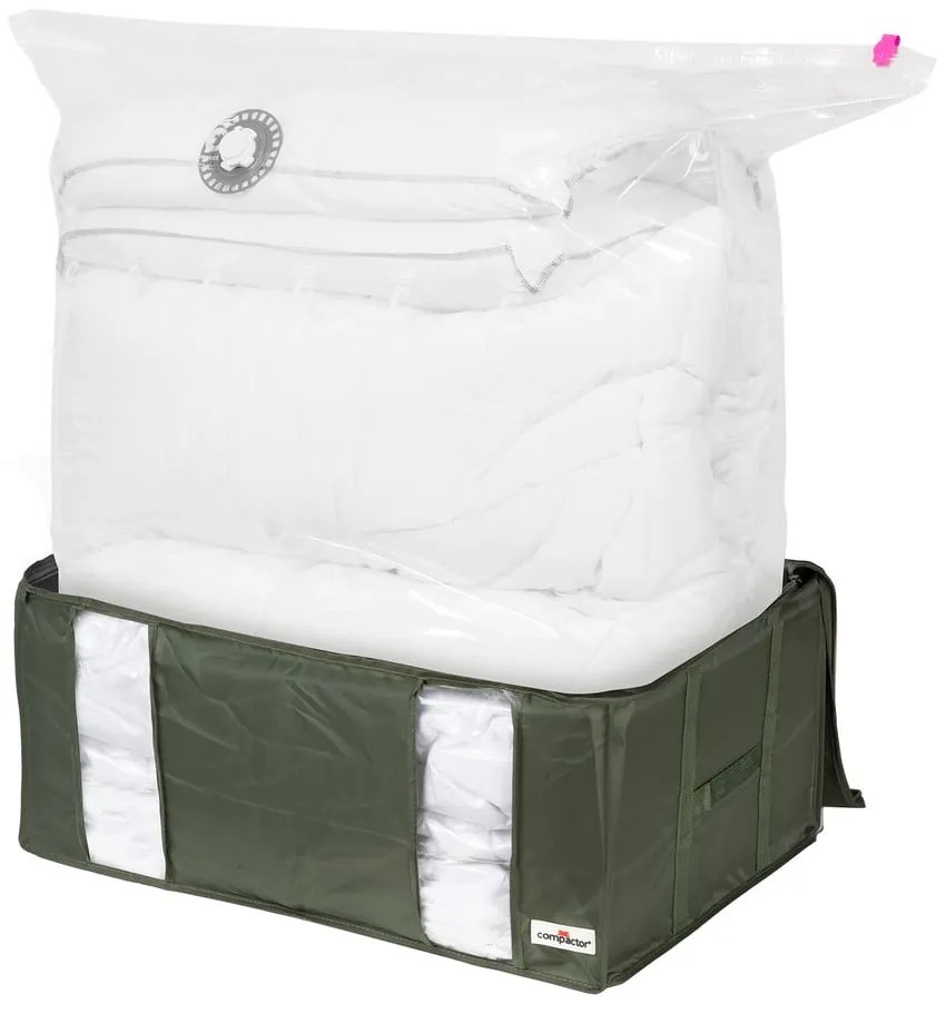 Вакуумна текстилна кутия за съхранение на дрехи 65x45x27 cm Ecologik – Compactor
