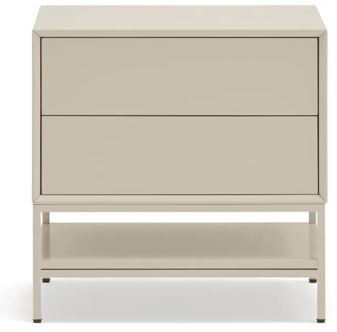 Кремаво нощно шкафче Platt – Teulat