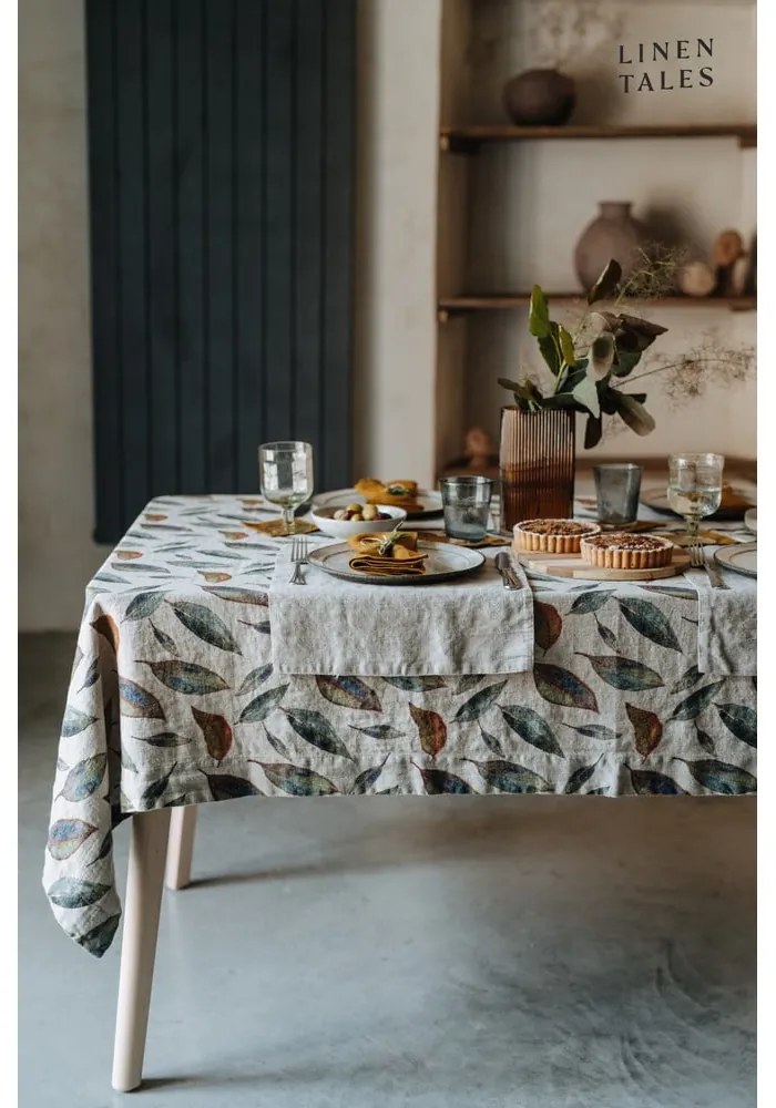 Бежова ленена подложка, 35 x 45 cm - Linen Tales