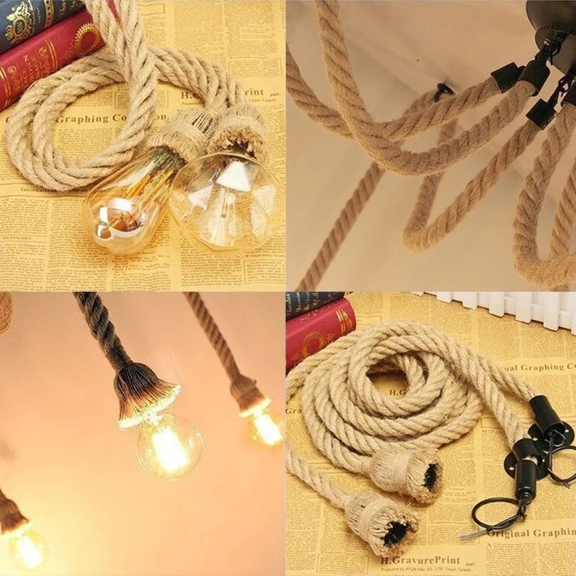 Лампа Spider Rope 8