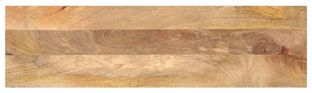 371452 vidaXL Плот за маса, 120x40x2,5 см, правоъгълен, манго масив