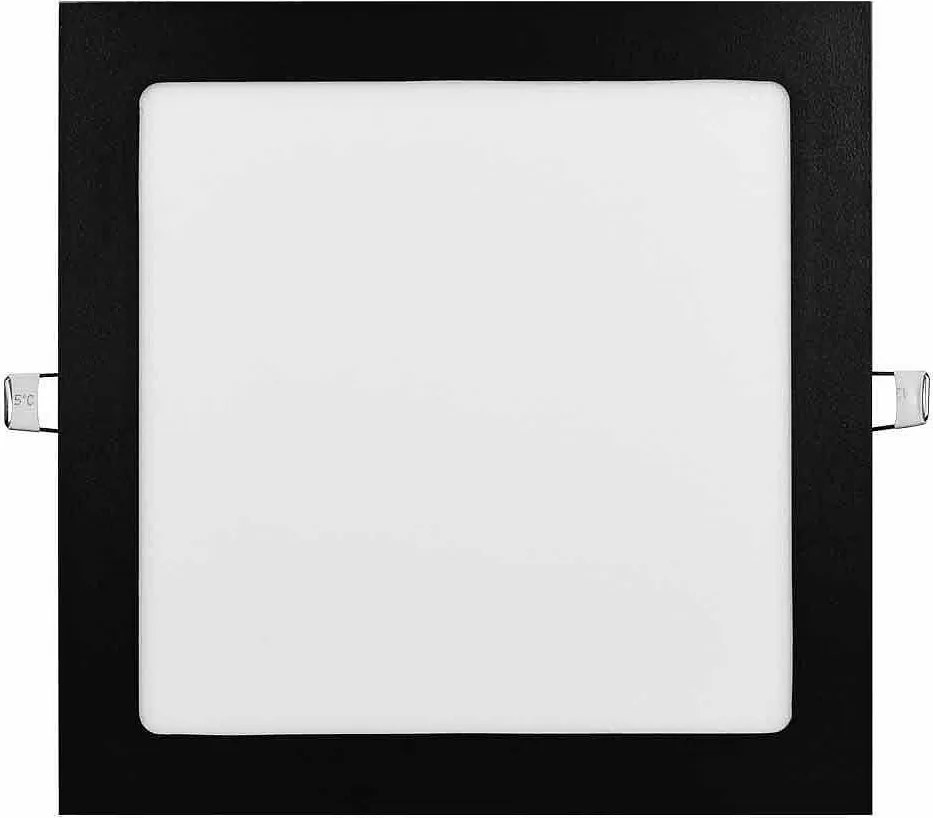 LED панел GRID, черен, 18W, 4000K