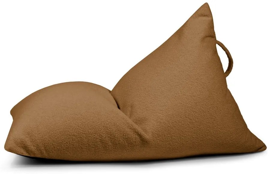 Кафяв детски пуф от букле Razzy – SLOWDOWN