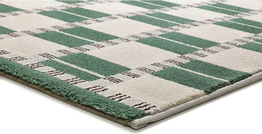 Зелен/бежов килим 200x290 cm Astra – Universal