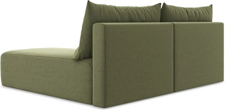 Зелен кадифен сгъваем/с място за съхранение ъглов диван (десен ъгъл) Kalena – Makamii