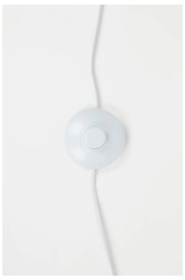 Бяла подова лампа Триножник Дърво, ø 50 cm - Zuiver