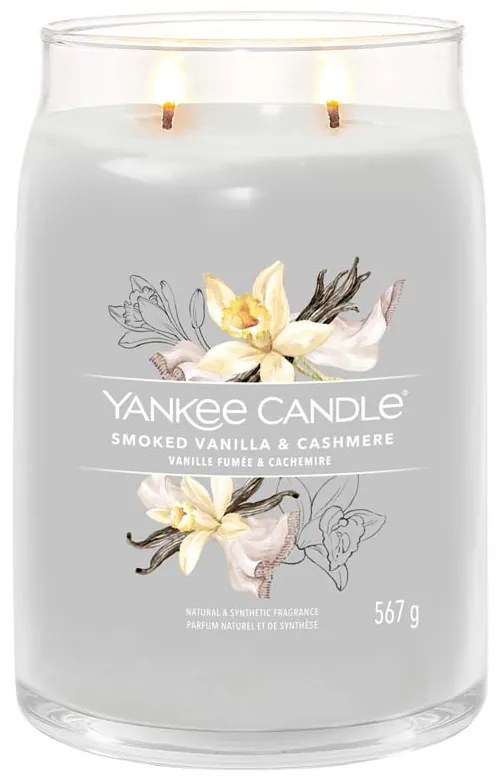 SMOKED VANILLA AND CASHMERE АРОМАТНА СВЕЩ ГОЛЯМ БУРКАН 567 г