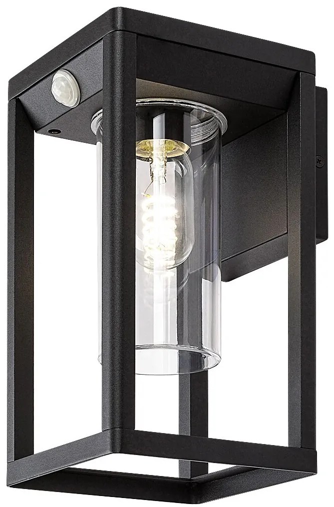 RABALUX 77086 Zernest, външен аплик, E27 1xMAX15W, сензор - 77086