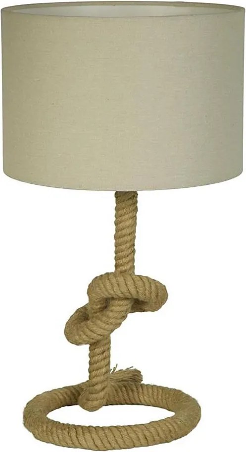 Searchlight EU78410 - Настолна лампа ROPE 1xE27/60W/230V