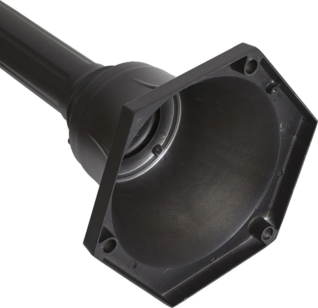 Класически външен фенер черен 200 см 3 светлини IP44 - Daphne