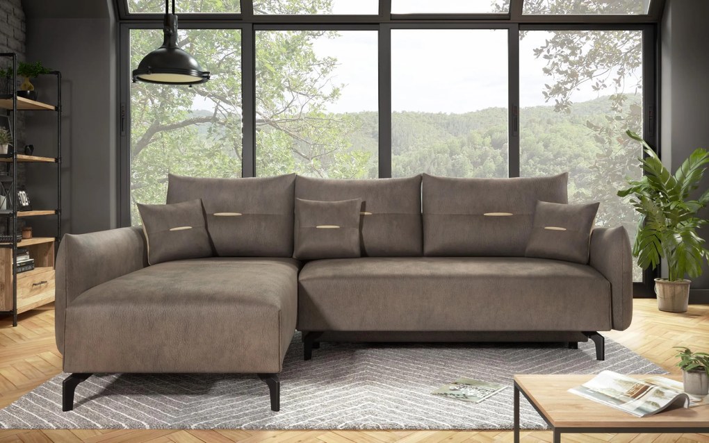 Разтегателен ъглов диван Патрик