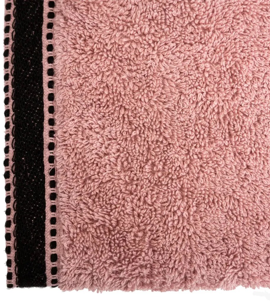 Кърпа за ръце atmosphera Joia, 30x50 cm, Памук - Розов