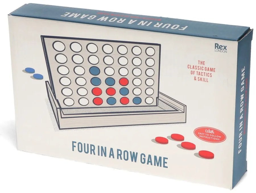 Настолна игра Four in a Row game set – Rex London