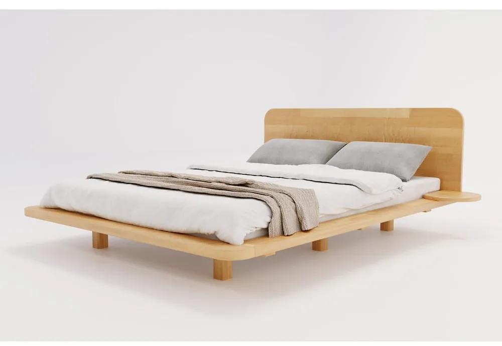 Двойно легло от букова дървесина 180x200 см в естествен цвят Japandic - Skandica