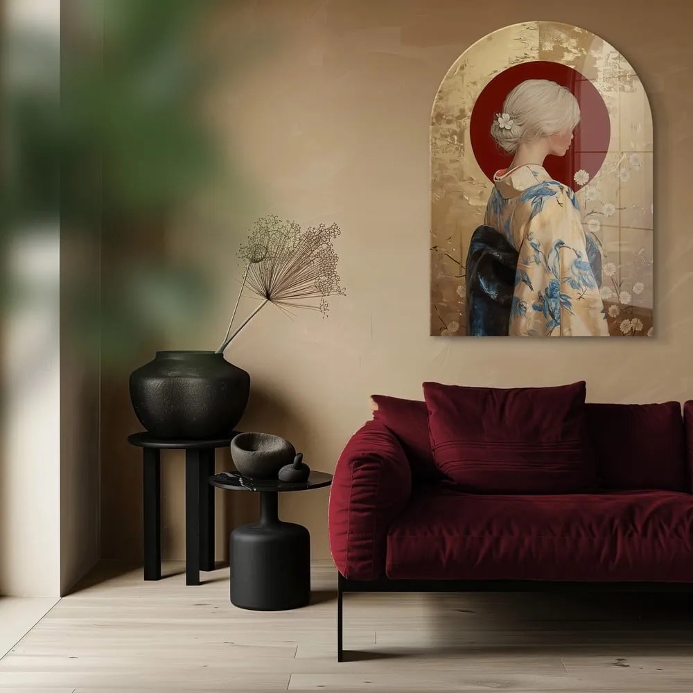 Картина върху стъкло 70x100 cm Rukia - Styler