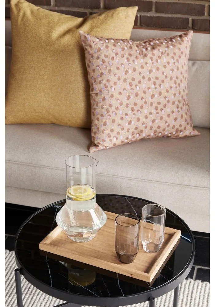 Жълта възглавница Nela, 60 x 60 cm - Hübsch