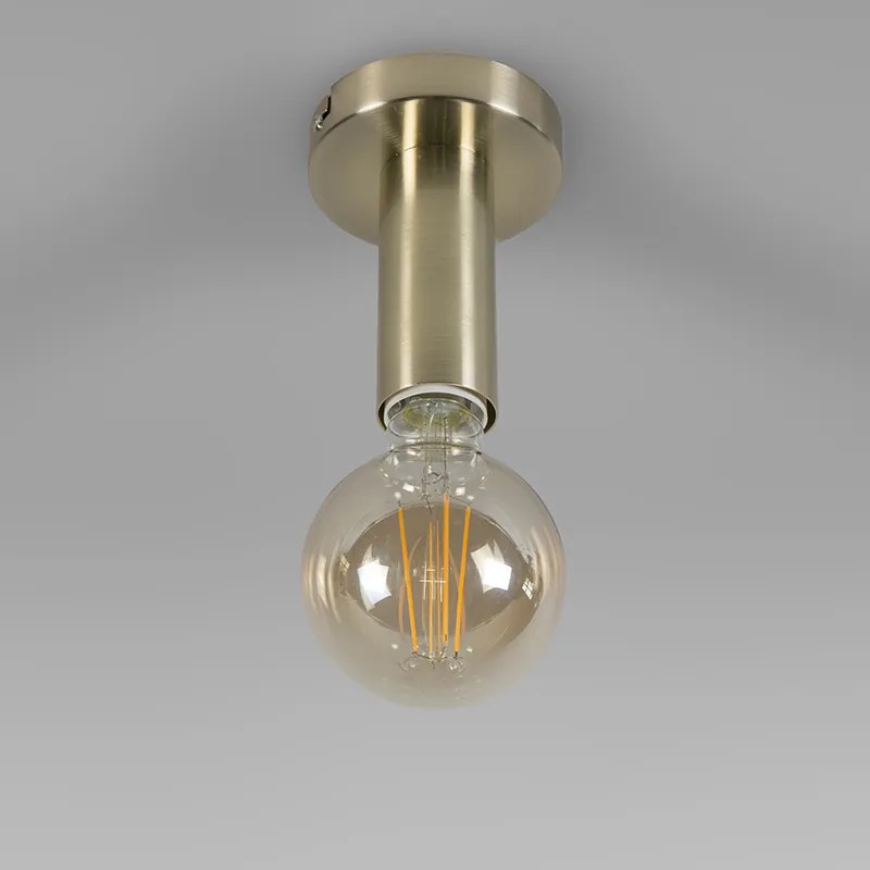 Модерна таванна лампа златиста - Facil