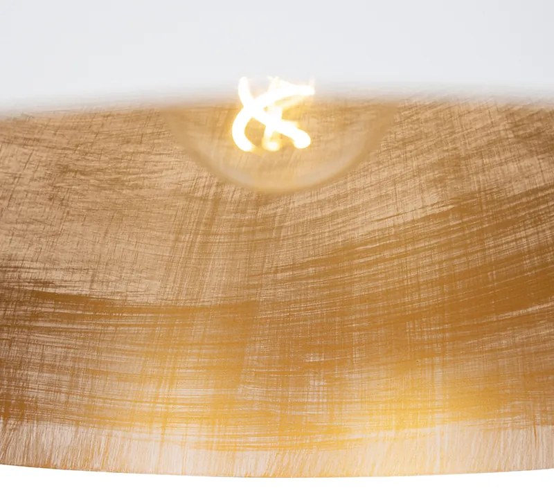 Индустриален висящ аплик бял със злато 50 см - Magna Eco