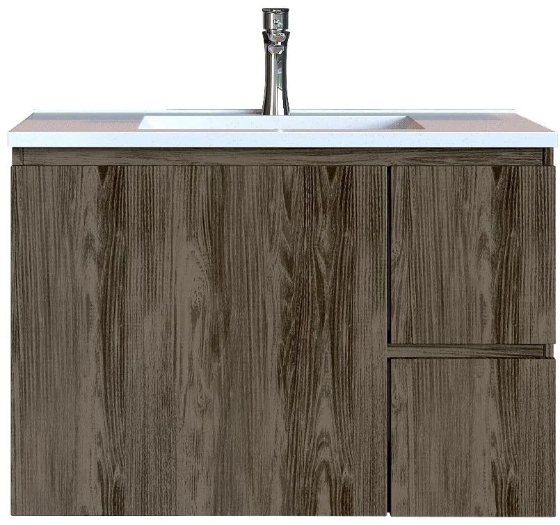 Обзавеждане за баня Sanitec Alba C-Пепел-Дължина: 70 см.