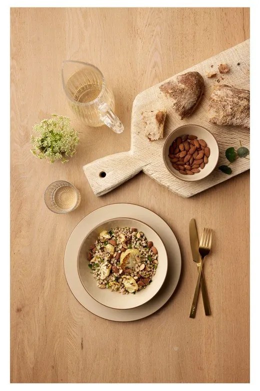 Стоманен прибори за хранене 16 бр. в месингов цвят Brass – Bitz