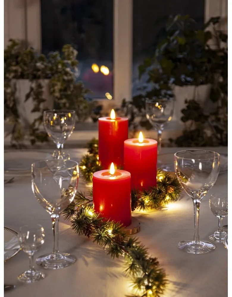 LED свещ (височина 15 см) Flamme Flow - Star Trading