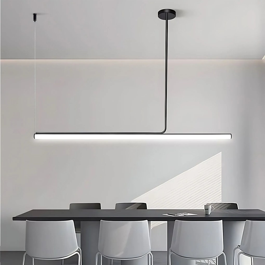 Пендел LED APP1660-CP Black 140cm