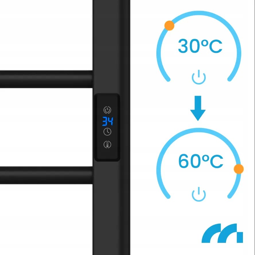 Електрически радиатор за баня MALTEC 200 W