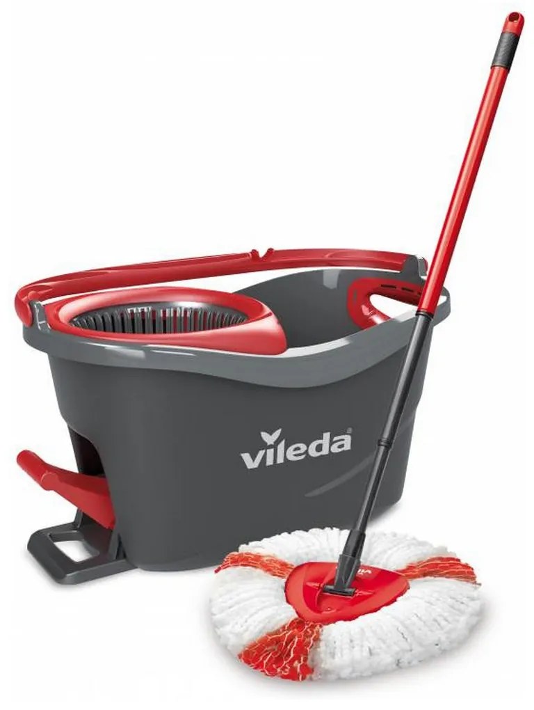 Mop with Bucket Vileda Turbo Easywriting &amp; Clean полипропилен